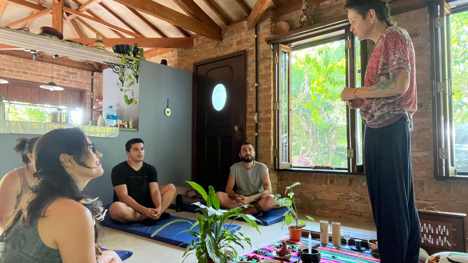 Reunião Heart Skills na Casa Útero — encontro entre participantes e facilitadora